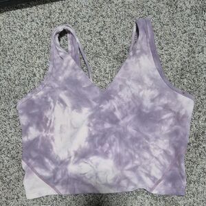 DYM Purple Tie-Dye Tank Top